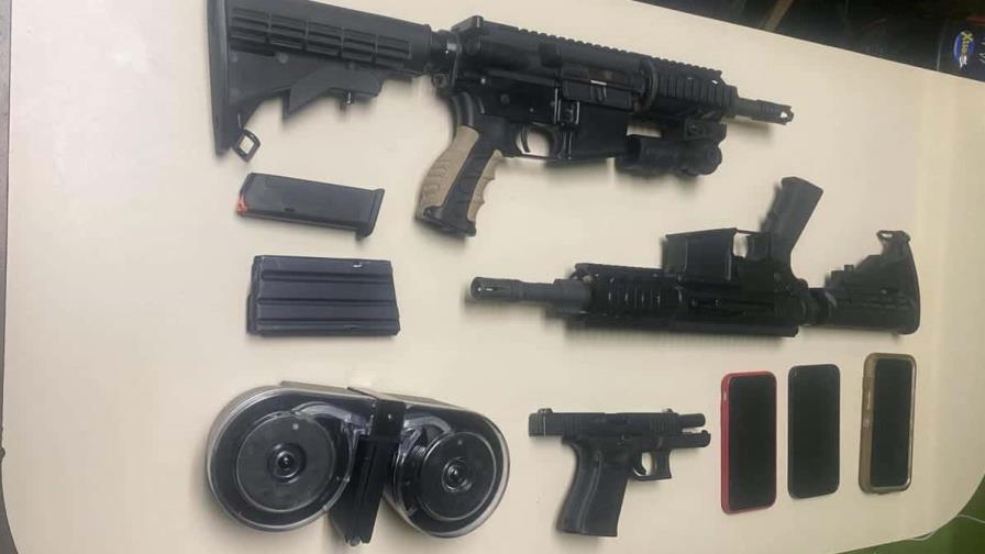 Pedirán prisión preventiva contra hombres les ocuparon armas de alto calibre en Santiago