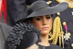 Meghan Markle llora en el funeral de la reina Isabel II