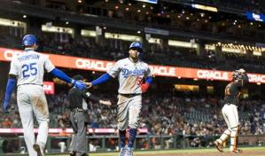 Betts y Muncy lideran a los Dodgers, que ganan 4-3 a Gigantes
