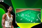 Celtics pintan la cancha para honrar a Bill Russell