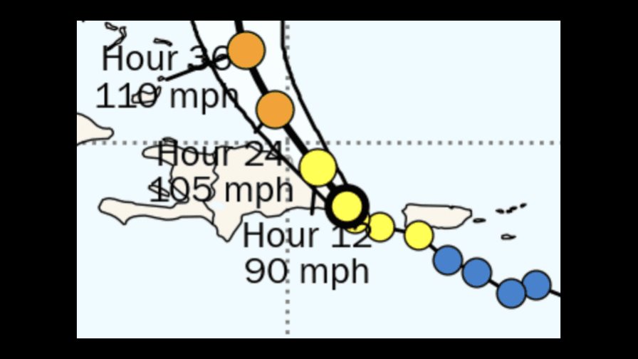 Advierten que Fiona dejará muchas lluvias en territorio dominicano