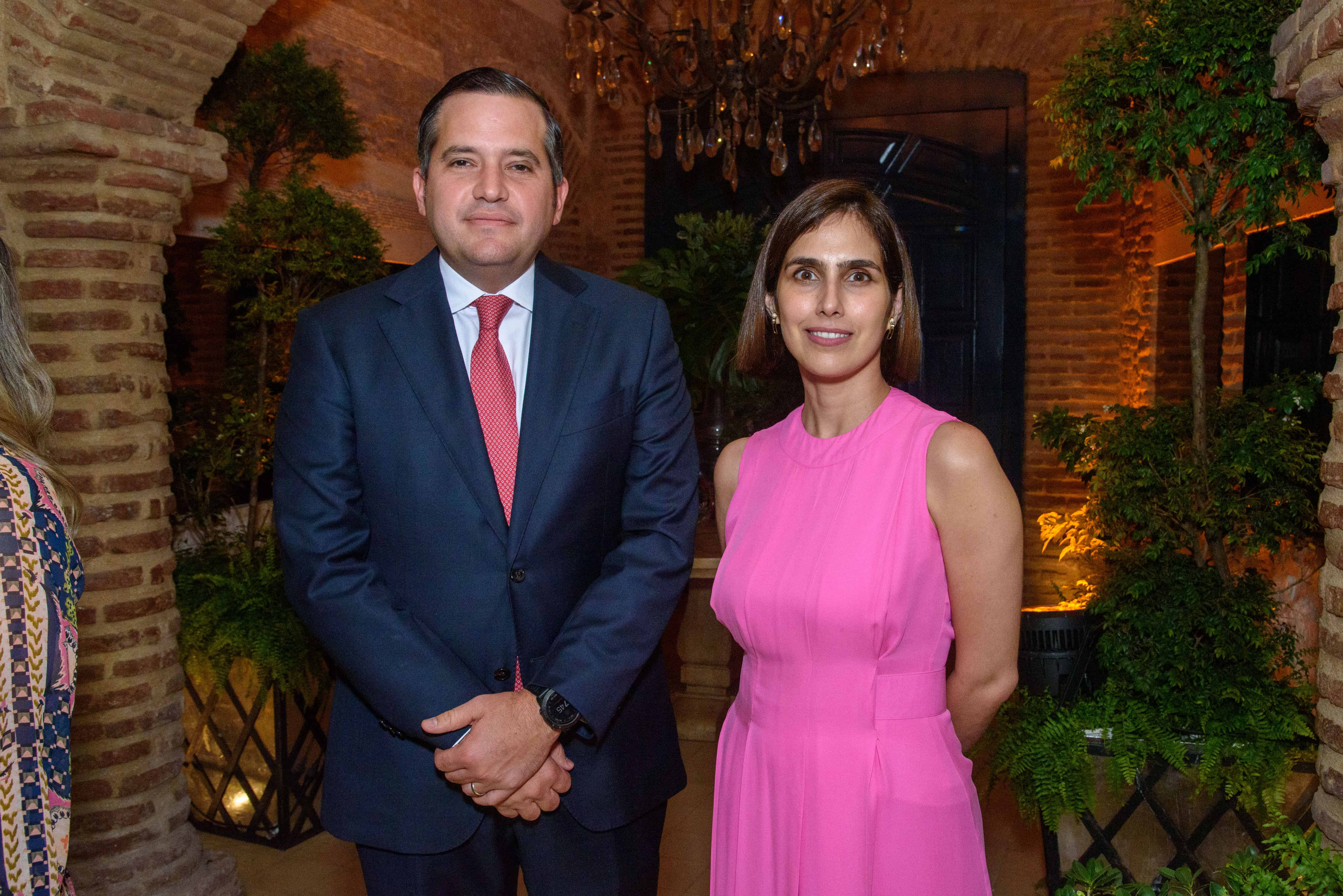 José Mallén y Pamela Herrero.