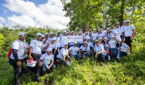 La Nacional realiza jornada de reforestación