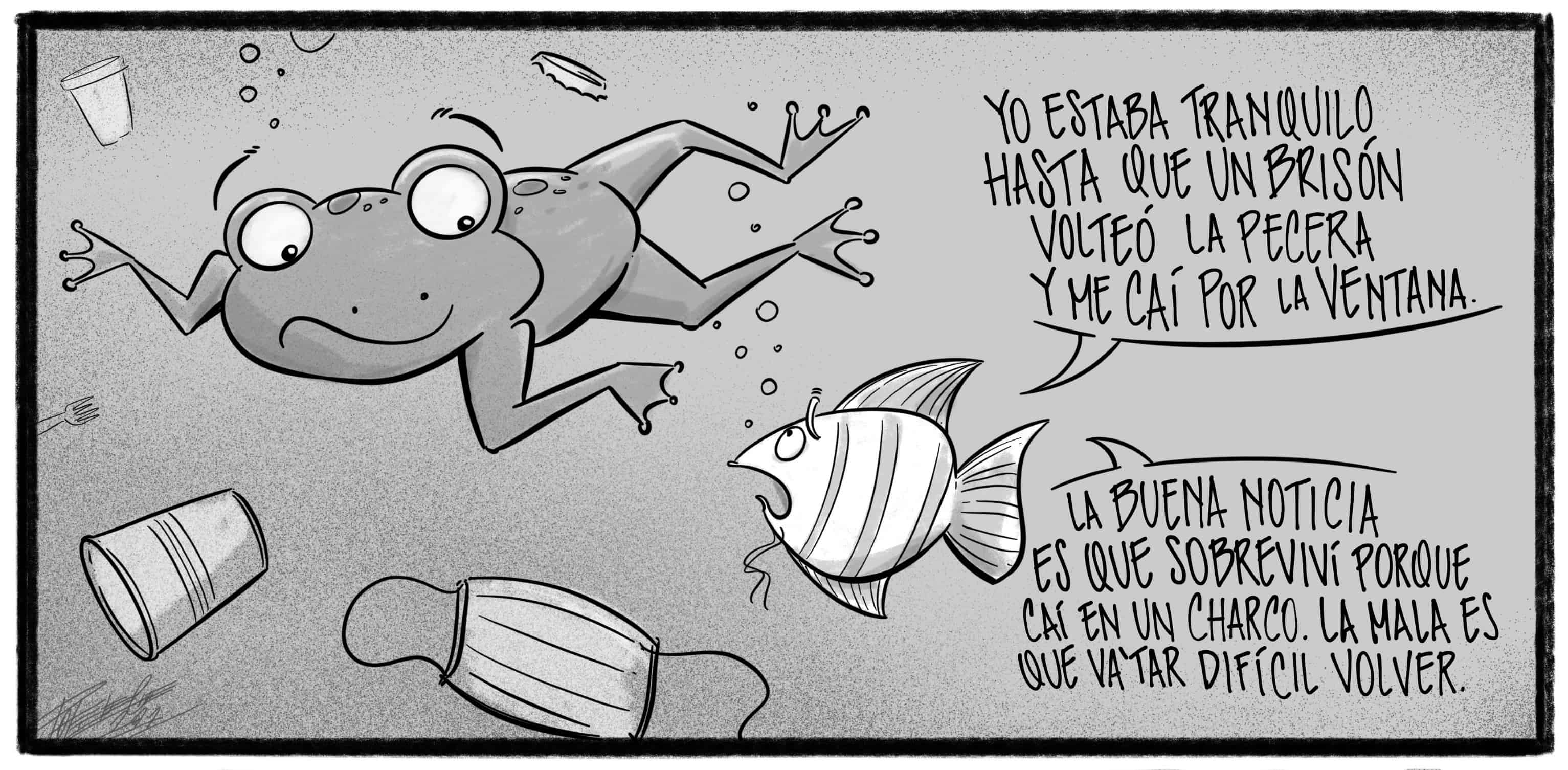 Caricatura de Noticiero Poteleche 20 septiembre 2022
