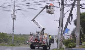 V&iacute;as del Gran Santo Domingo lucen despejadas y el comercio parcialmente cerrado