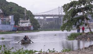 Fuertes vientos y rel&aacute;mpagos en el Gran Santo Domingo por secuelas de Fiona