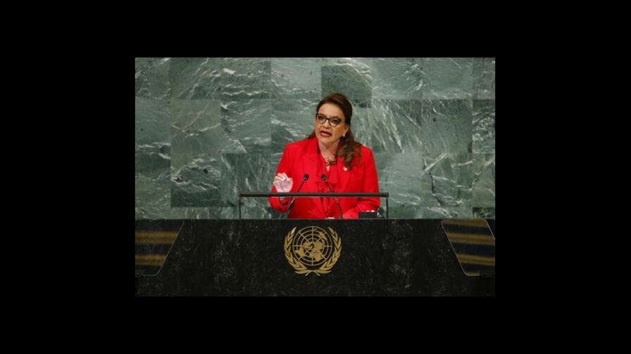 Presidenta Xiomara Castro en la ONU: Hondureños emigran por dictadura