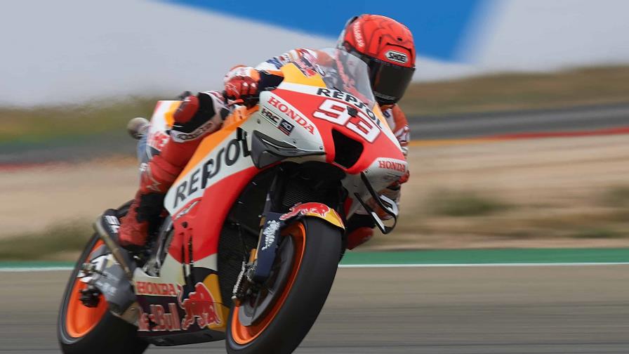 Marc Márquez: Me siento bien físicamente después de Aragón Marc Márquez: Me siento bien físicamente después de Aragón