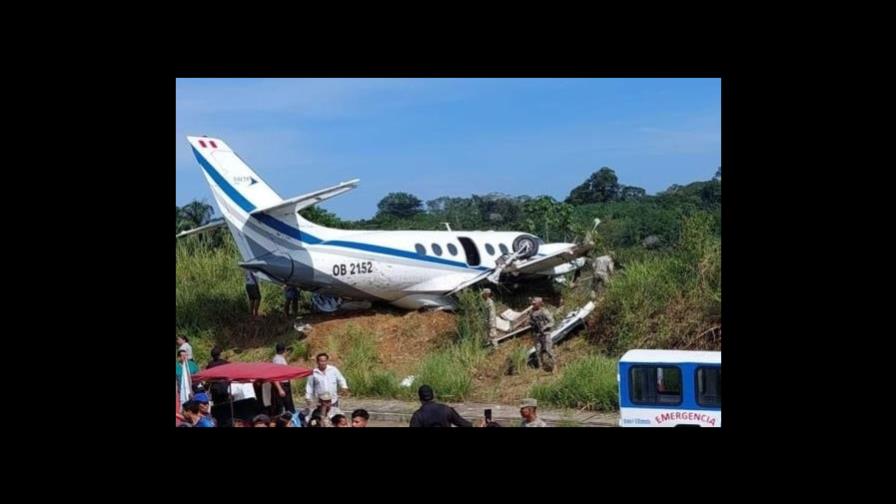 Un muerto y 15 heridos deja accidente de avioneta en la Amazonía de Perú Un muerto y 15 heridos deja accidente de avioneta en la Amazonía de Perú