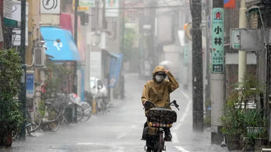 El sudoeste de Japón en alerta especial por fuertes lluvias