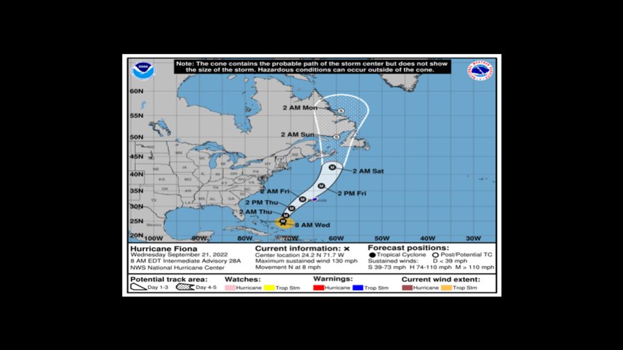 Fiona llega a categoría 4 y el jueves estará cerca de Bermudas Fiona llega a categoría 4 y el jueves estará cerca de Bermudas