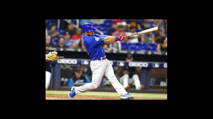Bote empuja ambas carreras y los Cachorros superan 2-1 a Marlins Bote empuja ambas carreras y los Cachorros superan 2-1 a Marlins