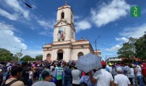 La Policía de Nicaragua impide a feligreses celebrar la fiesta católica de San Jerónimo