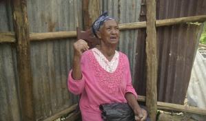 Envejeciente de Miches afirma que por tener fe en Dios est&aacute; viva