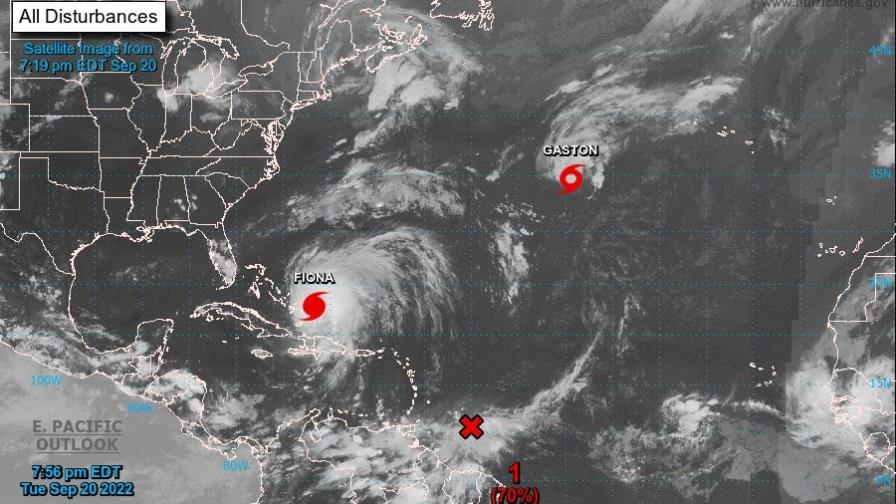 Se forma la tormenta Gastón en el Atlántico mientras Fiona amenaza a Bahamas Se forma la tormenta Gastón en el Atlántico mientras Fiona amenaza a Bahamas
