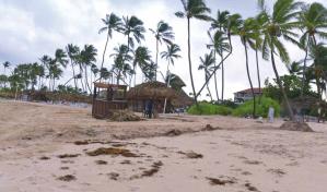 Playas, hoteles y calles de Bávaro también afectadas por lluvia y vientos Fiona