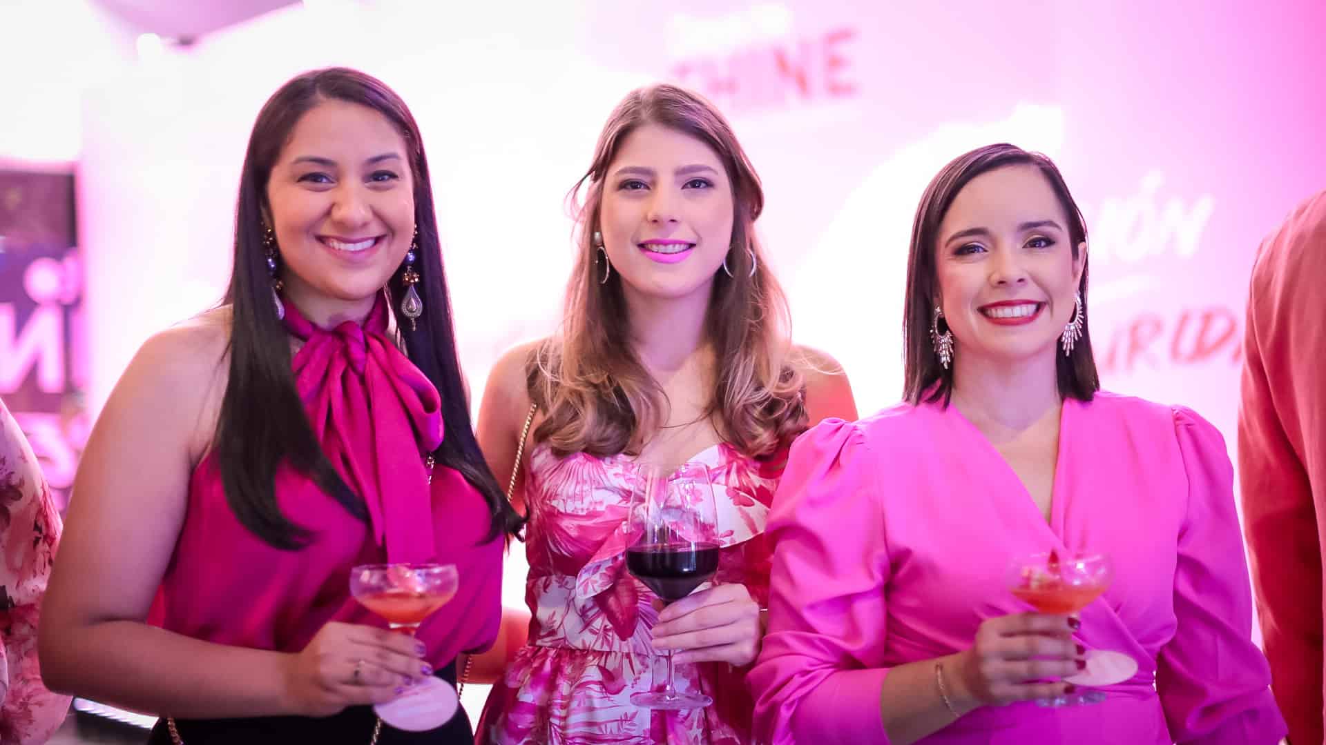 Katherine García, Doralise Rodríguez y Rocío Celeste.