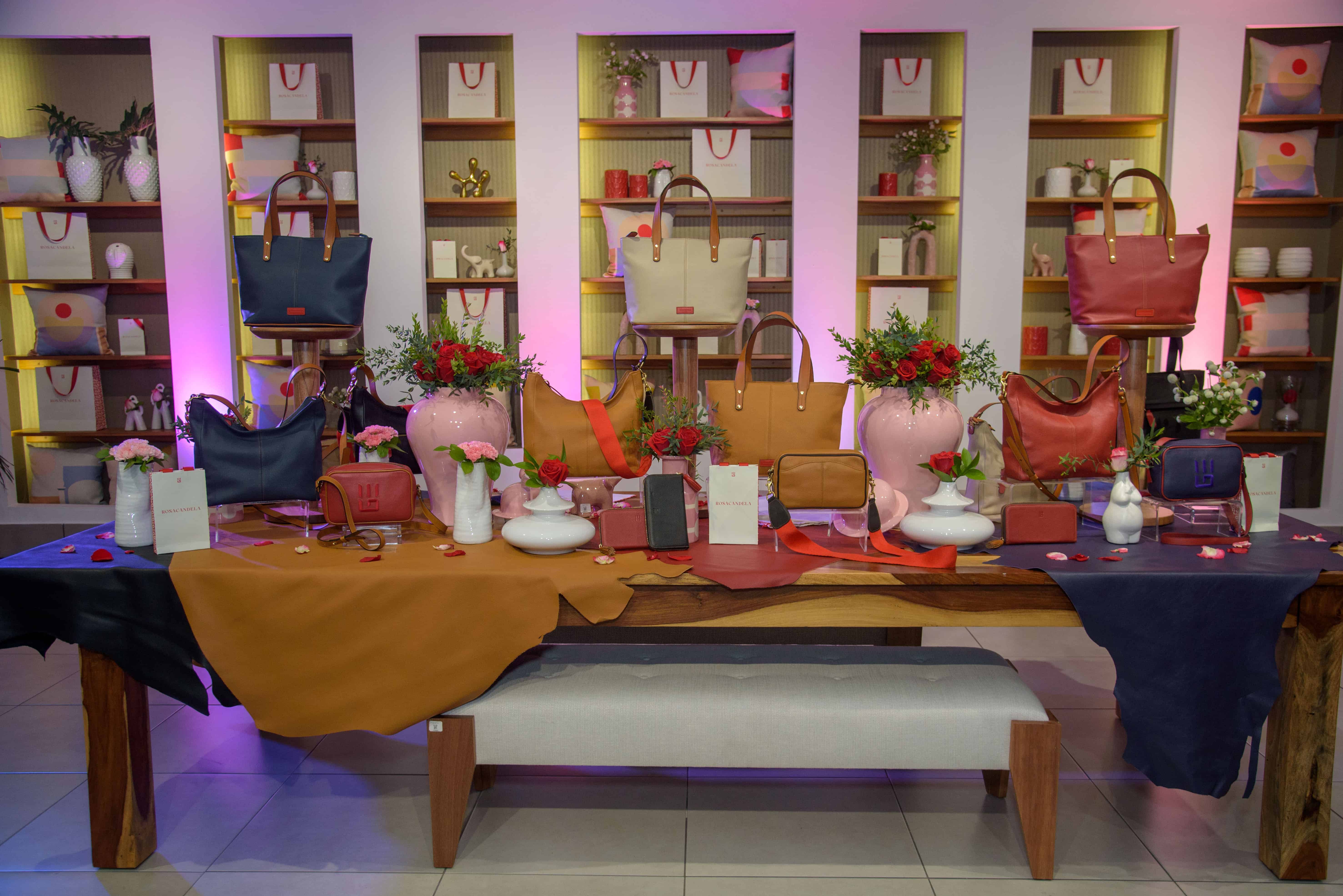 Presentación de la gama de carteras de Rosacandela.