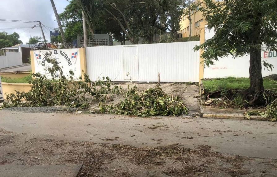 Suspenden docencia en El Seibo por daños en las escuelas causados por Fiona