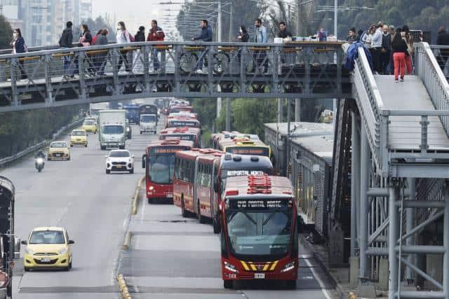 Bogotá, una de las ciudades más congestionadas, disfruta de un día sin carro