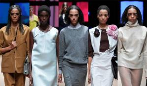 Cinco modelos dominicanas en el desfile primavera 2023 de Prada