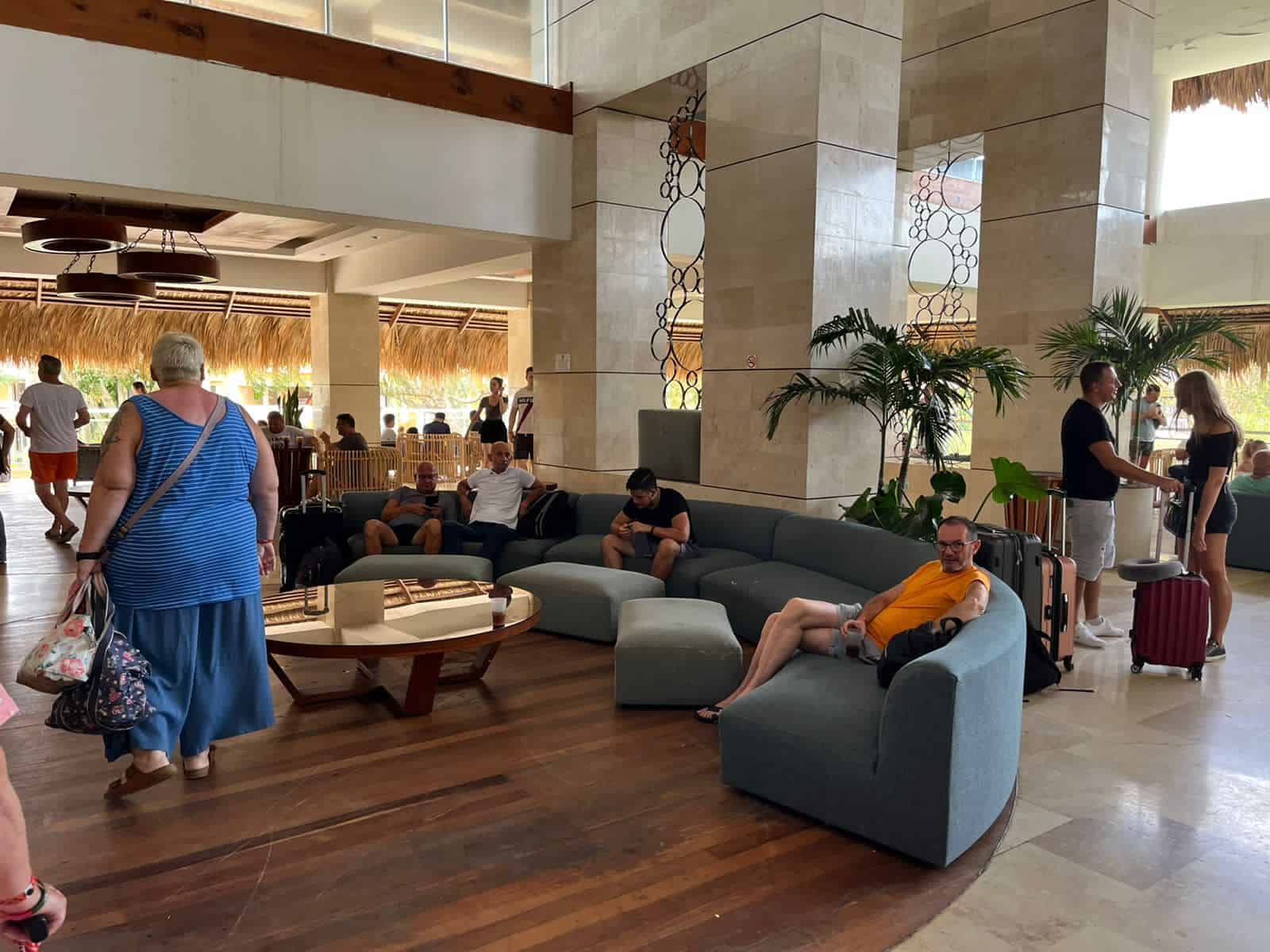 En el Iberostar Selection Hacienda Dominicus no causó daños en sus instalaciones. 