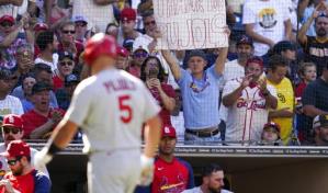 Pujols se mantiene en 698 cuadrangulares en victoria de los Cardenales