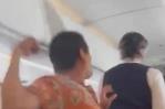 Video capta a pasajero golpeando a asistente de vuelo de American Airlines