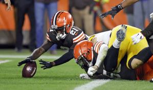 VIDEO | Brissett y Browns se reponen de colapso; vencen a Steelers