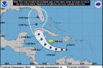 Depresión tropical se convertiría en tormenta esta noche y alertan regiones suroeste y sureste del país