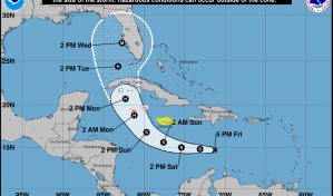 Depresión tropical se convertiría en tormenta esta noche y alertan regiones suroeste y sureste del país