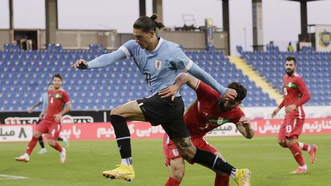 Uruguay cae ante Irán en partido amistoso previo al Mundial