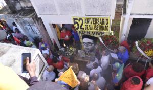 Conmemoran el 52 aniversario del líder revolucionario Amín Abel Hasbún