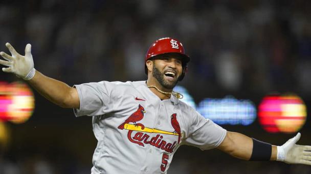 Albert Pujols dispara dos jonrones y se une al club de los 700