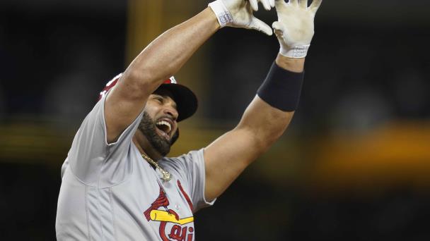 VIDEOS | Cardenales aplastan a Dodgers en la noche del dominicano Albert Pujols