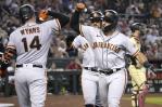 VIDEO | Gigantes ganan a Arizona con doble de Davis en 9no