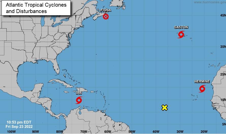 Se forma la tormenta tropical Ian en el Caribe, la cual podría llegar a Cuba y Florida