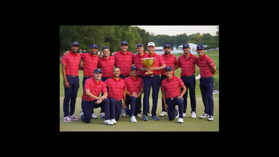Spieth lidera 5-0 y EEUU gana la Copa Presidentes