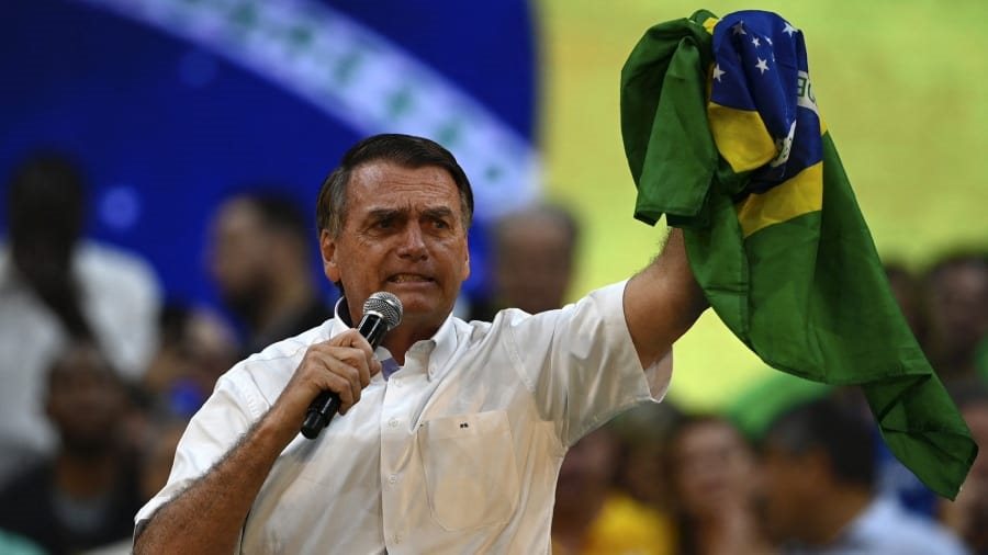 Bolsonaro ve “imposible” un triunfo de Lula en primera vuelta 