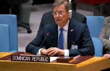 Ante Consejo de Seguridad de la ONU, RD aboga por una fuerza robusta para pacificar Haití