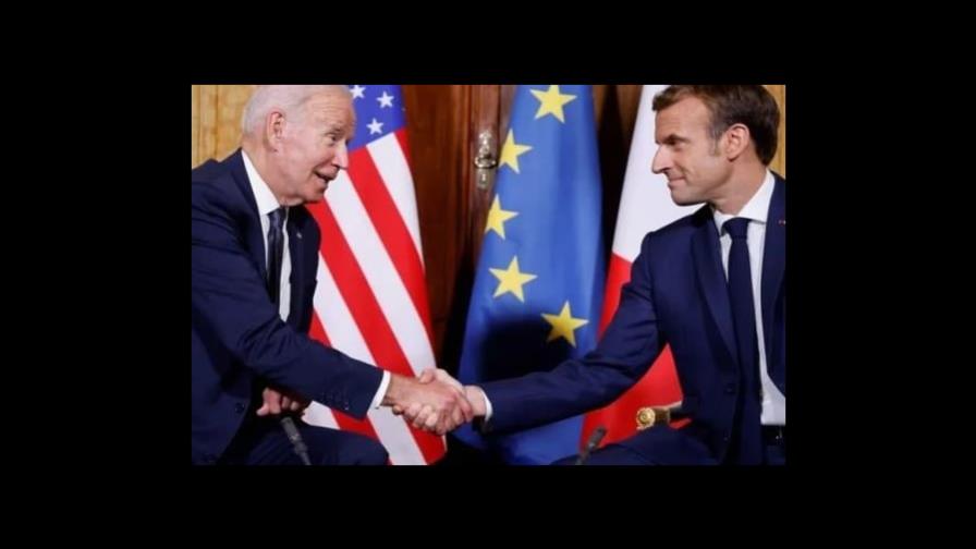 Biden recibirá a Macron el 1 de diciembre en la Casa Blanca