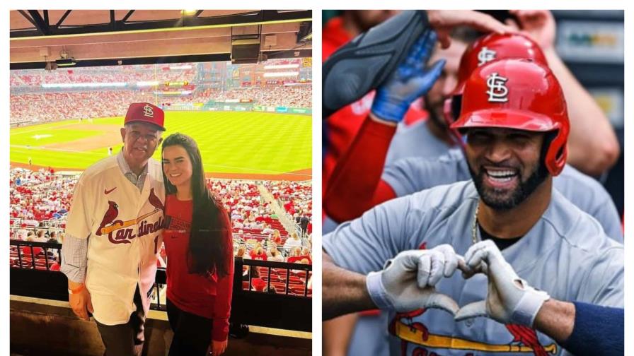 Albert Pujols confirma su relación amorosa con Nicole Fernández