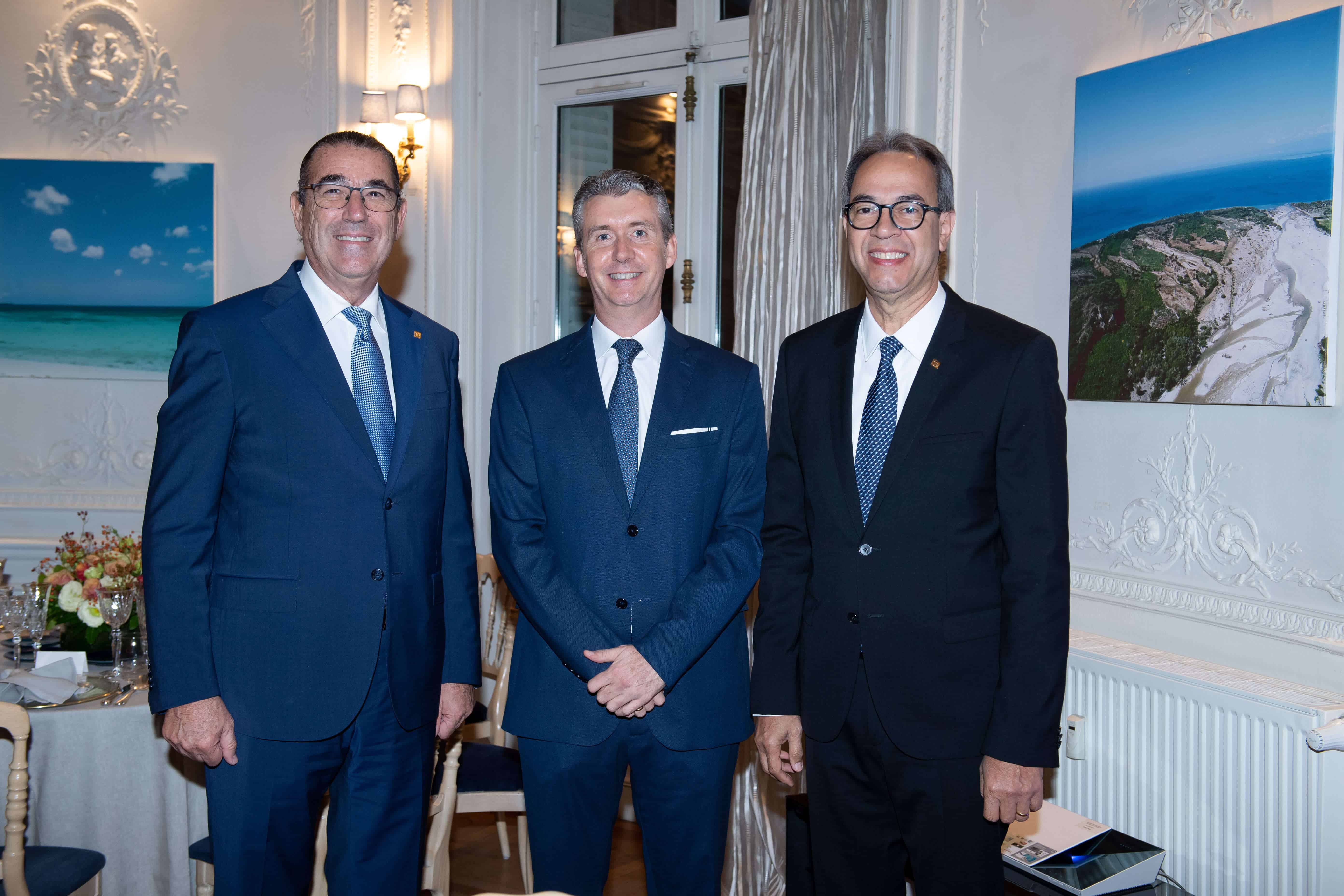 Juan Manuel Martín de Oliva, Ricardo Felip y José Mármol.