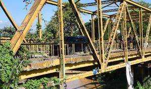 Obras Públicas cierra puente Sabaneta en La Vega para evitar pérdidas humanas