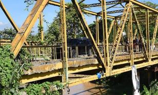 Obras Públicas cierra puente Sabaneta en La Vega para evitar pérdidas humanas