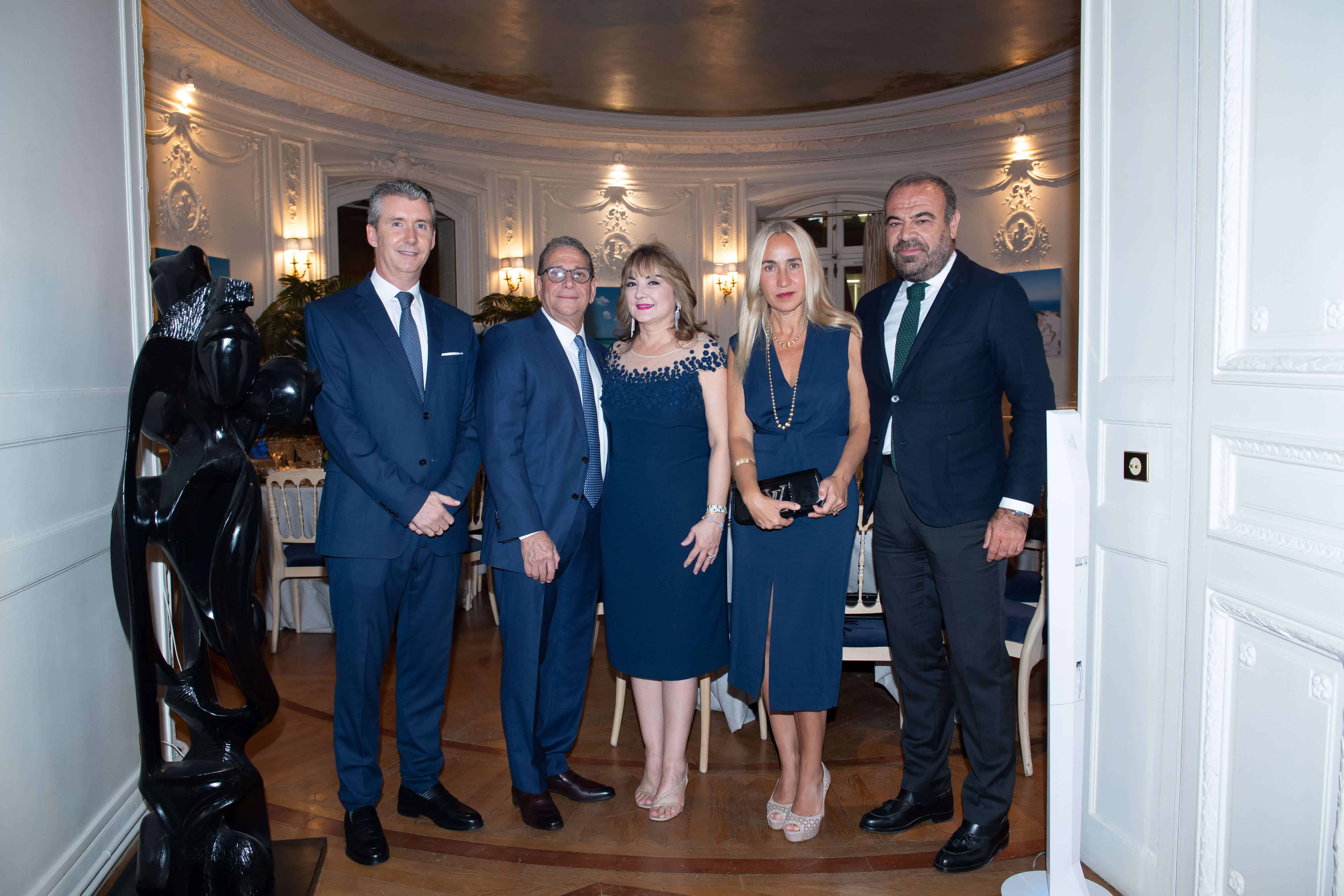 Ricardo Felip, José Hernández Caamaño, Antonia Antón de Hernández, María Belén Puerto y Gabriel Escarrer.