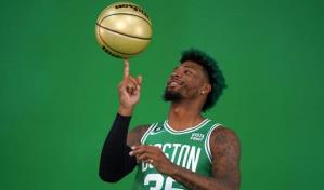 NBA devela parche conmemorativo con el No. 6 de Bill Russell con los Boston Celtics