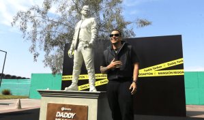 &iexcl;Daddy Yankee tiene su propia estatua! Spotify honra al reguetonero en Chile