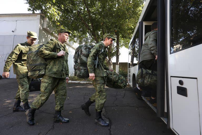 Rusia dice que no pedirá la extradición de rusos por la movilización