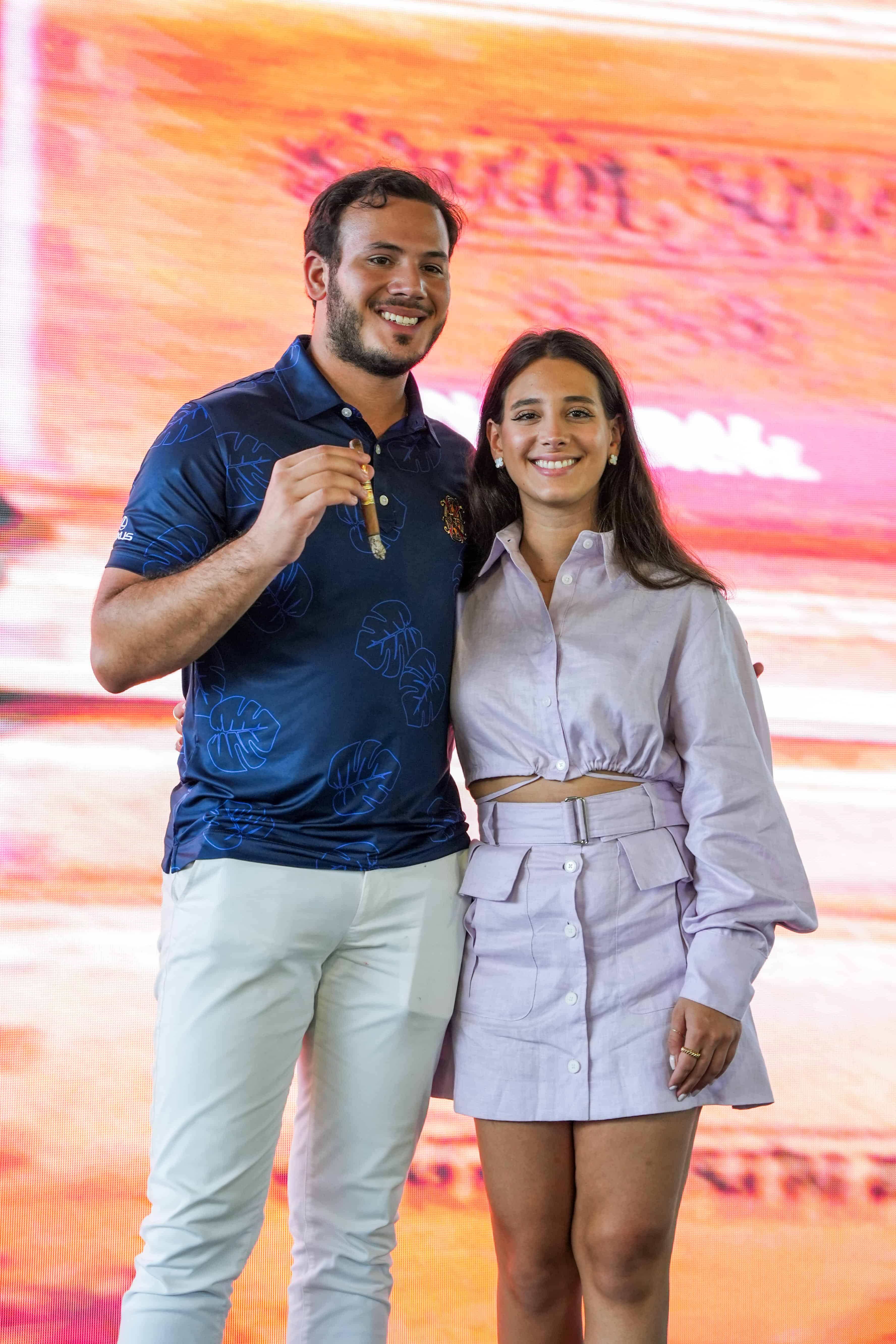 Carlos Fuente III y Sofía Fuente.